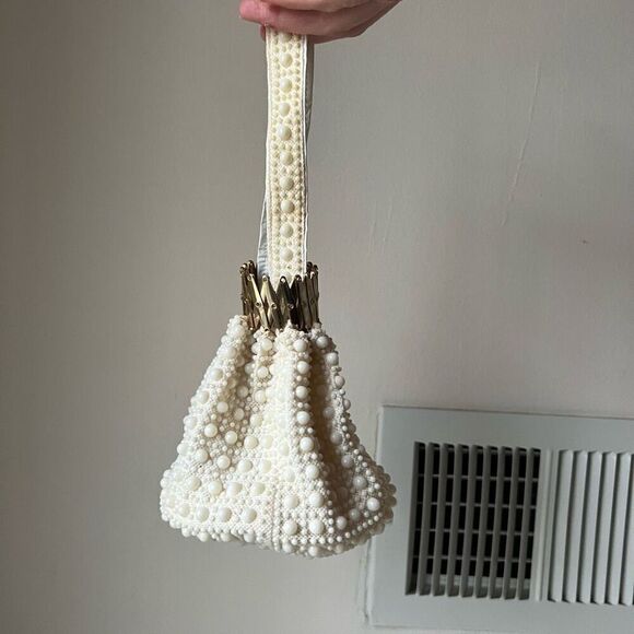 Vintage Beaded hand Potli mini handbag - Picture 11 of 11